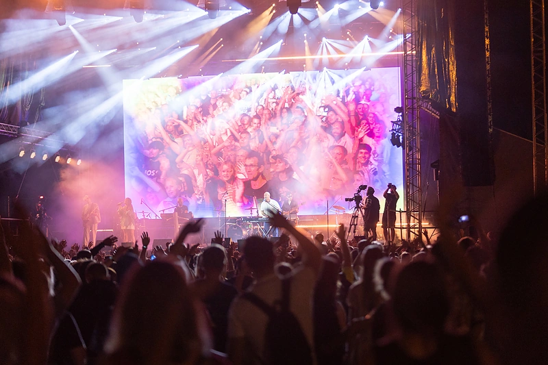 Didysis Sostinės dienų atidarymo koncertas / Roberto Riabovo / BNS nuotr.