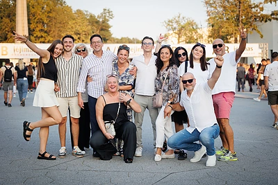 Jessica Shy koncerto lanktyojai / Eriko Ovčarenko / BNS nuotr.