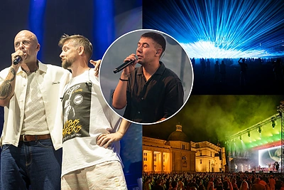 „Sostinės dienos“ į Vilniaus erdves sutraukė tūkstančius: lazerių šou ir „tarpgalaktinė“ kelionė