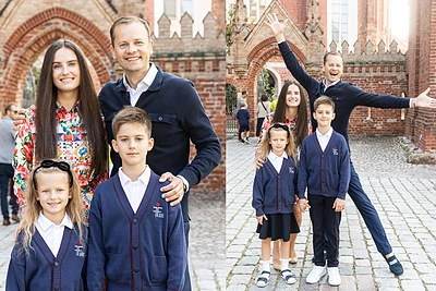 Nerijaus ir Agnės Juškų dukra Eva tapo pirmoke: apsispręsti dėl mokyklos padėjo viena aplinkybė