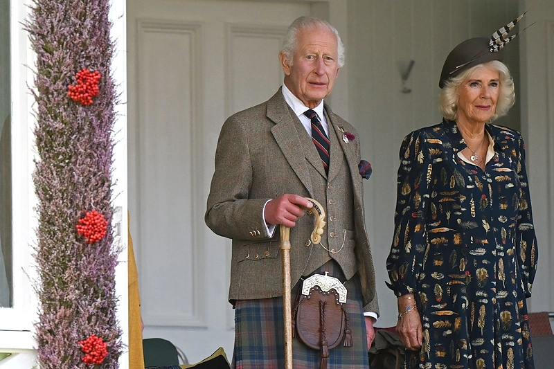 Karalius Charlesas III su žmona Camilla / Vida Press nuotr.