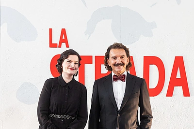 „La strada“ premjeros svečiai / Pauliaus Peleckio / BNS nuotr.
