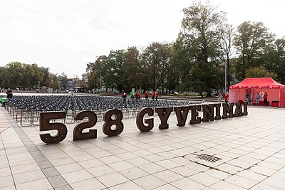 „Mamų unijos“ iniciatyvos 528 GYVENIMAI atidarymas / Paulius Peleckis nuotr.