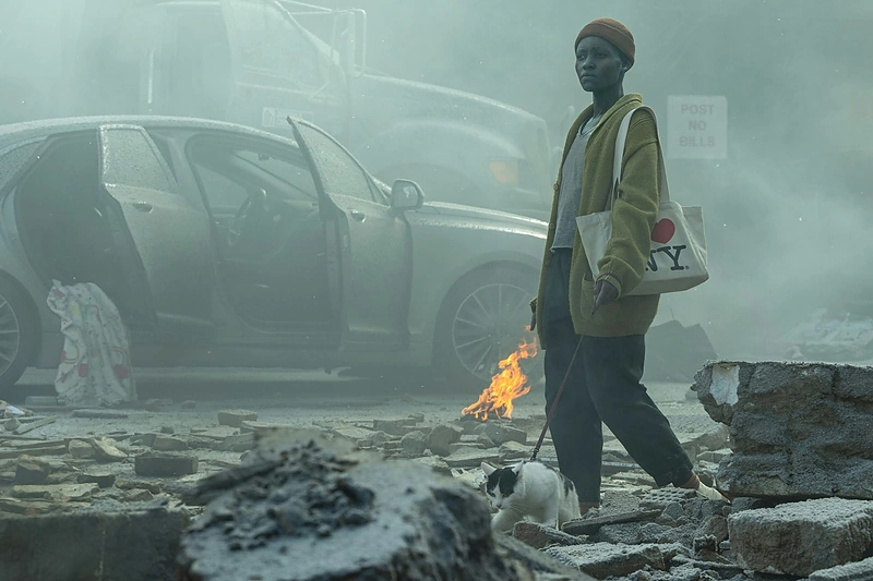 „Tylos zona. Pirmoji diena“ („A Quiet Place: Day one“, 2024) / Telia play nuotr.