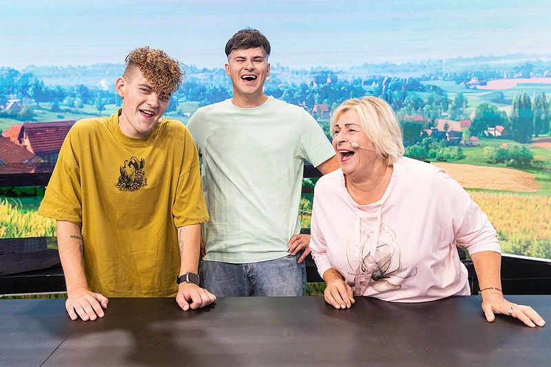 Mantas, Edvinas Krupinskas ir Zita / Pauliaus Peleckio / BNS nuotr.