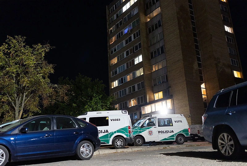 Daugiabutyje rastas iš „Akropolio“ pagrobtas vaikas / Lukas Balandis / BNS nuotr.