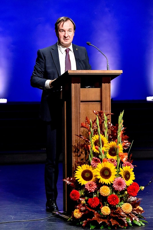 VU rektorius prof. Rimvydas Petrauskas / Tomo Tereko nuotr.