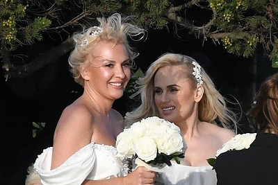 Rebel Wilson ir Ramona Agruma / Vida Press nuotr.
