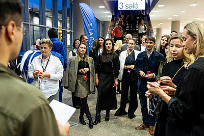 Išankstinis „ArtVilnius24“ ekspozijos pristatymas / Pauliaus Peleckio / BNS nuotr.