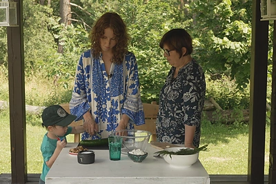 Laisvė Radzevičienė su dukra Auguste / TV3 nuotr.