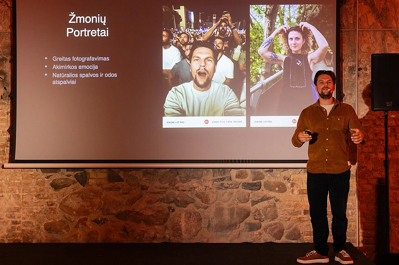Naujųjų „Xiaomi“ flagmanų pristatymas Vilniuje įvyko išsyk su pasauline premjera –telefonus technologijų entuziastus kvietė išbandyti išskirtinėmis sąlygomis / Gamintojo nuotr.