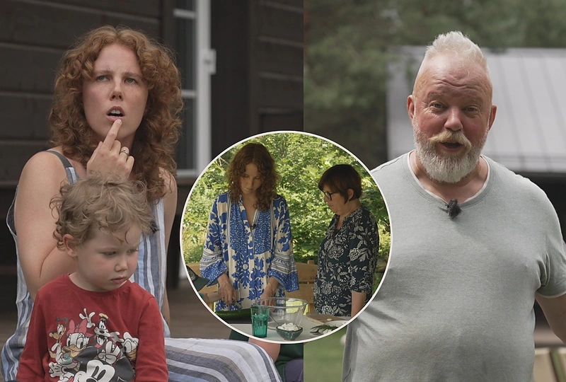 Vytaras Radzevičius su šeima / TV3 nuotr.