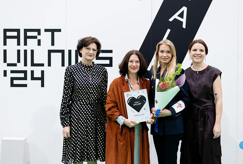„ArtVilnius“ mugės atidarymas ir apdovanojimų ceremonija / Lukas Balandis / BNS nuotr.