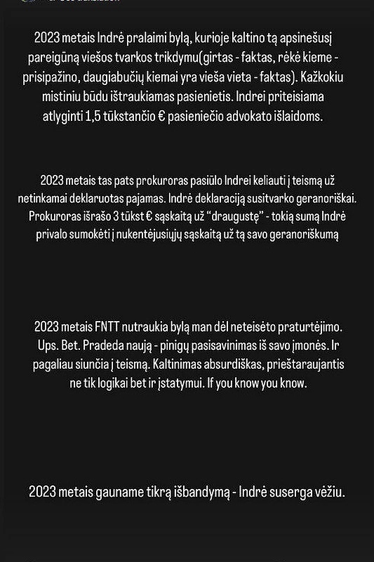 Liudas Vaisieta – apie tai, ką jam teko patirti / Instagram nuotr.