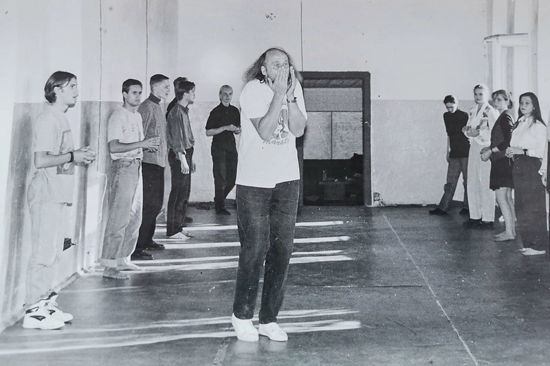 „Mano studentai – mano vaikai“, – mėgsta kartoti režisierius, išugdęs daugybę jaunų žmonių / Asmeninio albumo nuotrauka