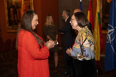 Nomeda Kazlaus, Maria Nieves Blanco Diaz / Roberto Riabovo / BNS nuotr.