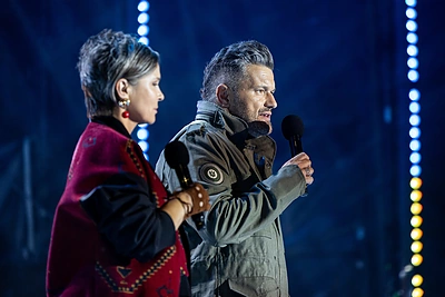 Audrė Kudabienė, Dominykas Kubilius / Pauliaus Peleckio / BNS nuotr.