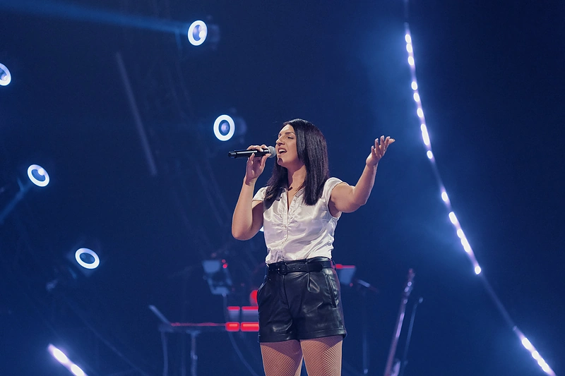 „Lietuvos balso“ dalyvė / LNK nuotr.