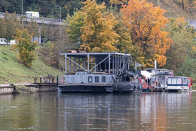 Vilniaus centre iš Neries ištrauktas kūnas / Pauliaus Peleckio / BNS nuotr.