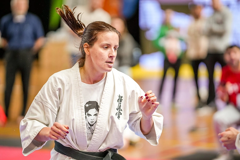 Labdaringas kyokushin karate turnyras / Igno Cemnolonskio nuotr.