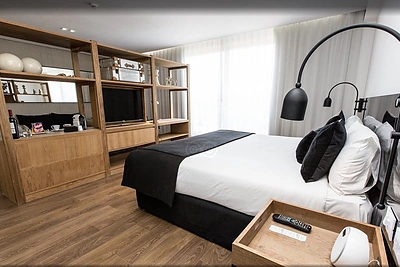 Kambarys, kuriame buvo apsistojęs Liamas Payne'as / Vida Press nuotr.