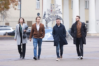 Allison Reed, Saulius Ambrulevičius, Vytautas Jasutis, Ervinas Kvitkauskas / Roberto Riabovo / BNS nuotr.