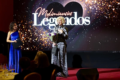 Mylimiausių legendų apdovanojimų vakaras / Lukas Balandis / BNS nuotr.