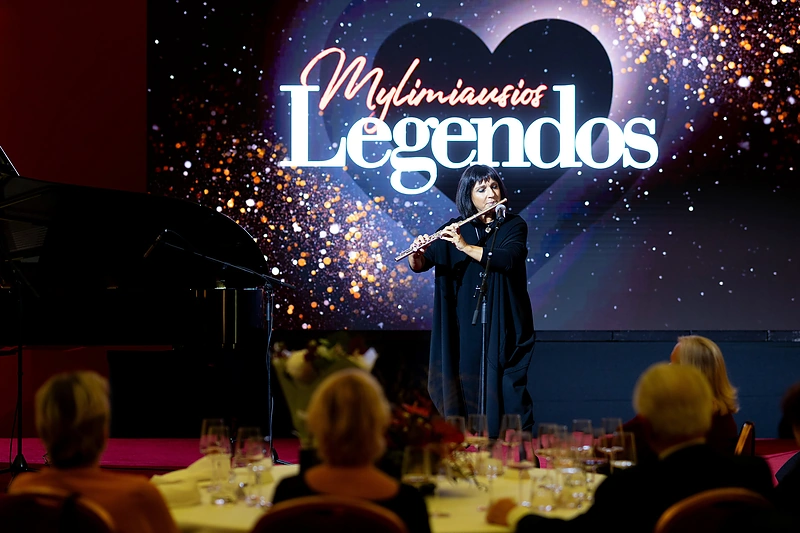 Mylimiausių legendų apdovanojimų vakaras / Lukas Balandis / BNS nuotr.