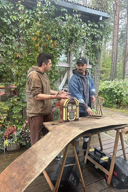 Audrius Bružas, Viačeslavas Mickevičius-Slavka / TV3 nuotr.