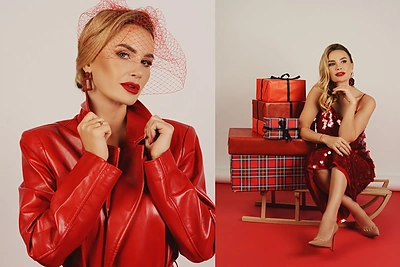 Kristina Meseguer Kalėdas pasitinka anksčiau: suspindėjo elegancija tarp dovanų ir rogučių