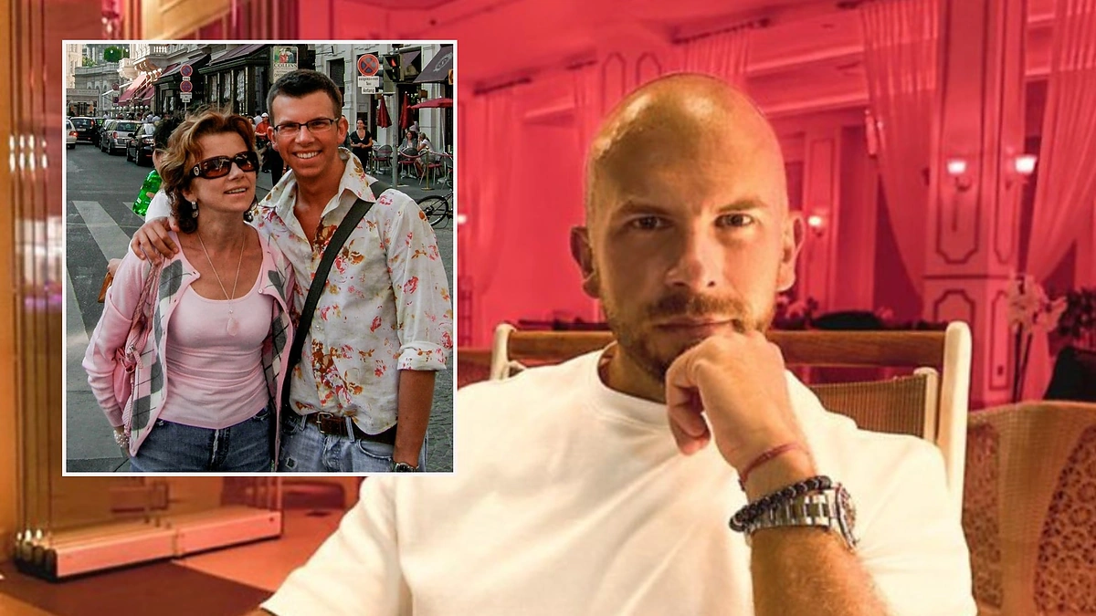 A.Lebedenko-Swan su mama / Asmeninio archyvo nuotr.