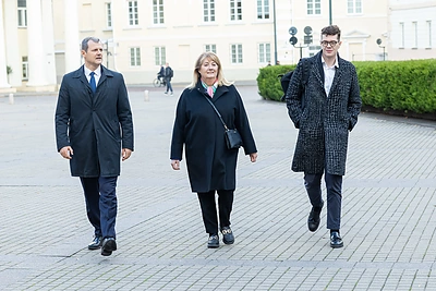 Gintautas Paluckas, Vilija Blinkevičiūtė / Roberto Riabovo / BNS nuotr.