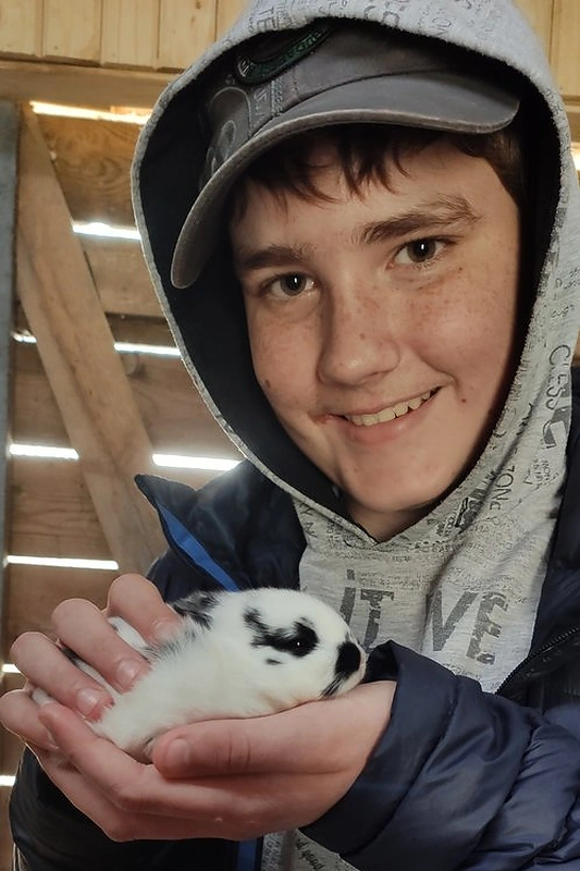 „Mamų unijos“ globotinis 12-metis Dovydas / Asmeninio albumo nuotr.