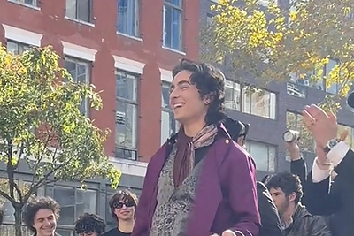 Timothee Chalamet antrininkų konkursas / Vida Press nuotr.