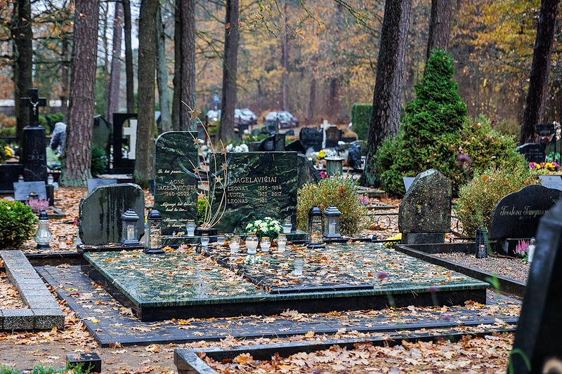 Agnės Jagelavičiūtės kapas / Eriko Ovčarenko / BNS nuotr.
