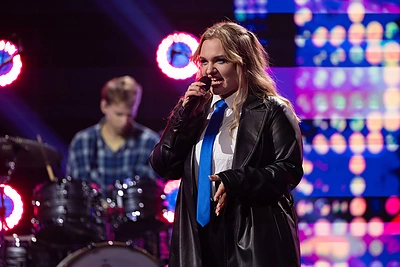 Laidos „X Faktorius“ akimirka / V.Černiausko nuotr.