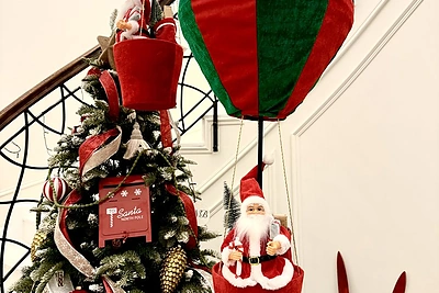 Kalėdiškai papuošti Natalijos Bunkės namai / Asmeninio archyvo nuotr.