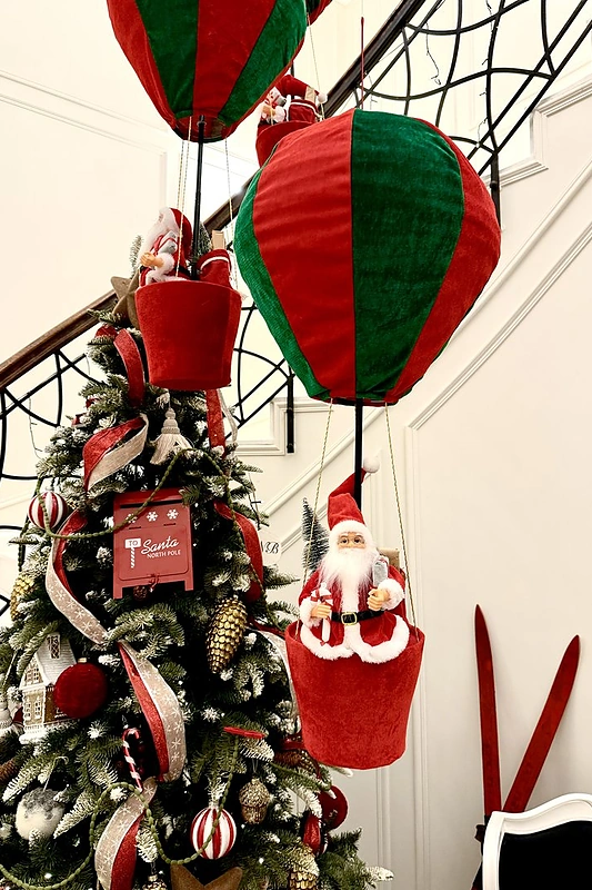 Kalėdiškai papuošti Natalijos Bunkės namai / Asmeninio archyvo nuotr.