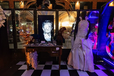 „Iš tos operos“ parodos atidarymo akimirka Kaune / Organizatorių nuotr.