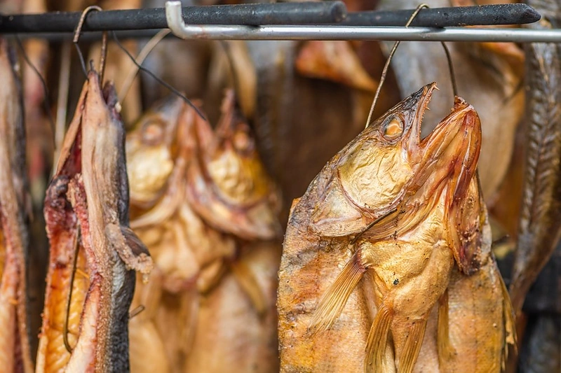 Rūkyta žuvis / Shutterstock nuotr.