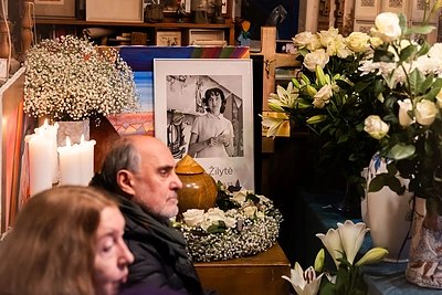 Atsisveikinimas su Birute Žilyte-Steponavičiene / Patricija Adamovič / BNS nuotr.