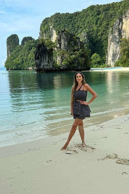 Viktorijos Vaičaitės atostogos Tailande / Asmeninio albumo nuotr.