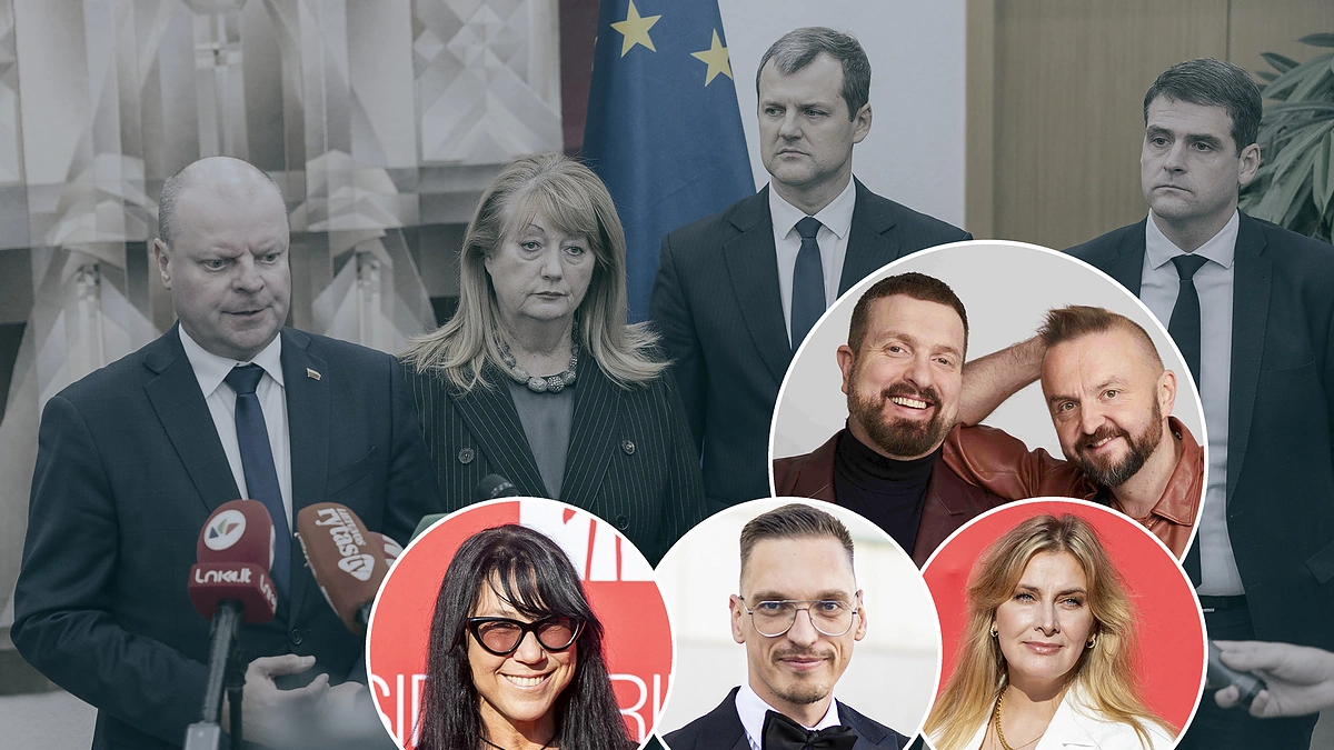 Žinomi žmonės sureagavo į formuojamą koaliciją / Žmonės.lt koliažas