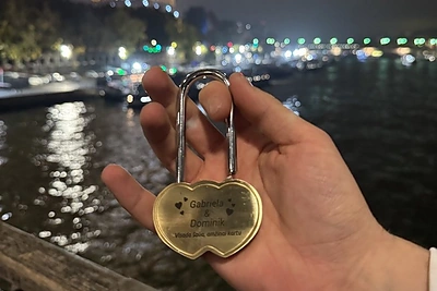 Paryžiuje susižadėjo „X faktoriaus“ dalyvė Gabriela / Asmeninio albumo nuotr.