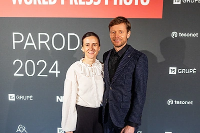 WORLD PRESS PHOTO parodos atidarymo svečiai / Pauliaus Peleckio / BNS nuotr.