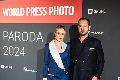 WORLD PRESS PHOTO parodos atidarymo svečiai / Pauliaus Peleckio / BNS nuotr.