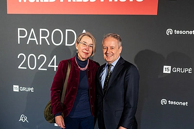 WORLD PRESS PHOTO parodos atidarymo svečiai / Pauliaus Peleckio / BNS nuotr.