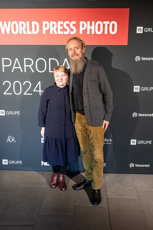 WORLD PRESS PHOTO parodos atidarymo svečiai / Pauliaus Peleckio / BNS nuotr.