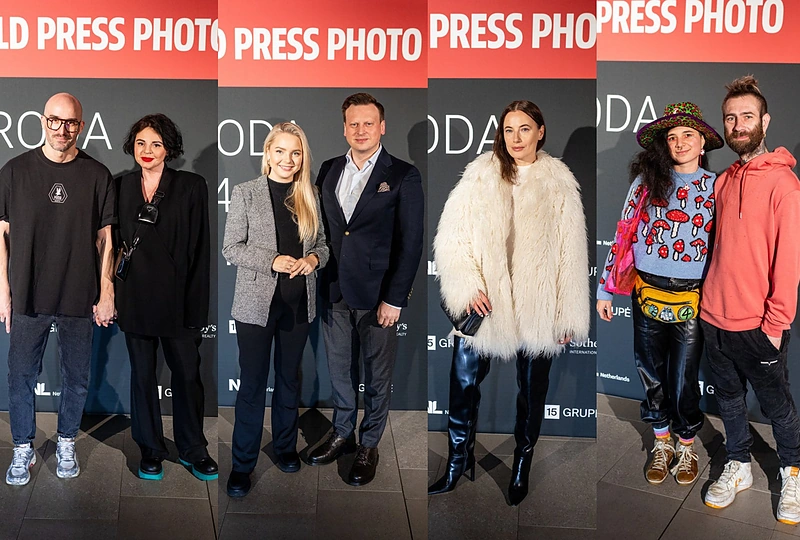 WORLD PRESS PHOTO parodos atidarymo svečiai / Pauliaus Peleckio / BNS nuotr.