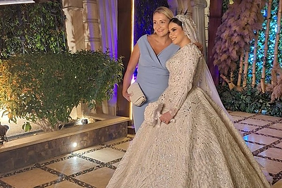 Vilma Elatroush dalyvavo vestuvėse Egipte